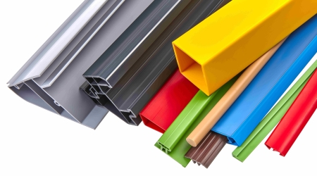 Gerecyclede kunststof profielen Verschillende gerecyclede kunststof profielen